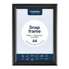 Cadre clipsable Europel A4 25mm noir Photo
