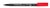 Viltstift Staedtler Lumocolor 313 permanent S rood