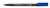 Viltstift Staedtler Lumocolor 313 permanent S blauw