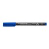 Viltstift Staedtler Lumocolor 313 permanent S blauw foto