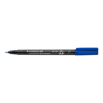 Feutre Staedtler Lumocolor 318 permanent Fin bleu