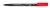 Viltstift Staedtler Lumocolor 317 permanent M rood