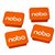 Aimant Nobo 22m orange 4 pièces