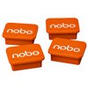 Aimant Nobo 22m orange 4 pièces Photo