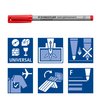 Feutre Staedtler Lumocolor 316 non permanent Fin rouge Photo