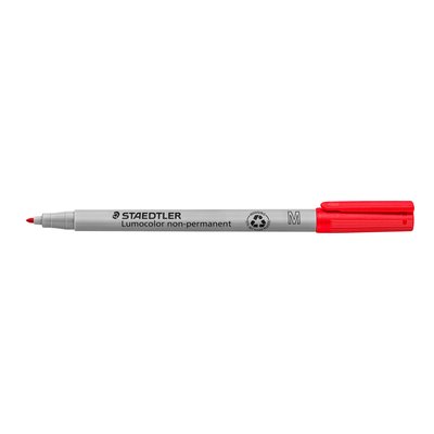 Viltstift Staedtler Lumocolor 315 non permanent M rood