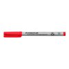 Viltstift Staedtler Lumocolor 315 non permanent M rood foto