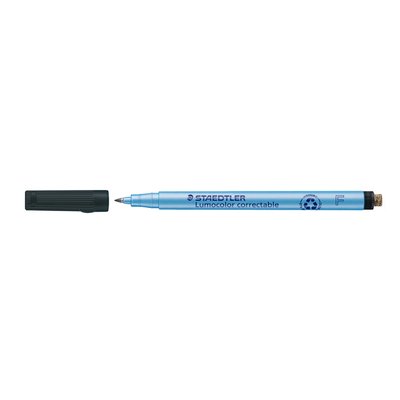 Feutre Staedtler Lumocolor 305 Correctable non permanent Fin noir