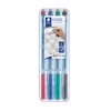 Feutre Staedtler Lumocolor 305 Correctable non permanent Fin 4 pièces Photo