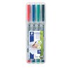 Feutre Staedtler Lumocolor 316 non permanent F 4 pièces assorti Photo
