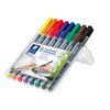 Feutre Staedtler Lumocolor 318 permanent Fin 8 pièces assorti Photo