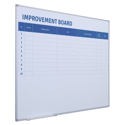 Tableau Improvement + kit starter Visual Management 90x120cm