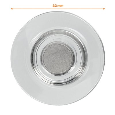 Glasbordmagneet Nobo extra sterk 32mm 10 stuks