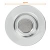 Glasbordmagneet Nobo extra sterk 32mm transparant 4 stuks foto