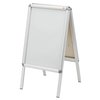 Chevalet de trottoir Nobo A2 47,5x89cm avec cadre clipsable Photo