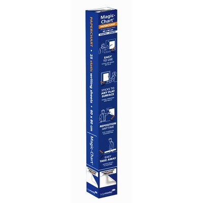 Magic-Chart Legamaster Paperchart folie 60x80cm wit 25 vel