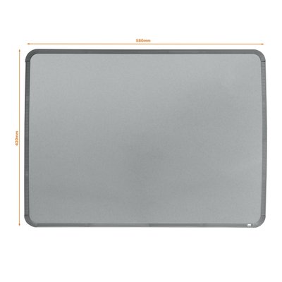 Whiteboard Nobo Slim Line 43x58cm zilver