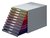 Ladenbox Durable Varicolor 10 laden grijs
