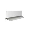 Porte-nom de table Europel 61x210mm acryl et aluminium Photo
