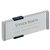 Deurbordje Durable 149x52mm metaal/zilver