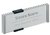 Deurbordje Durable 149x52mm metaal/zilver
