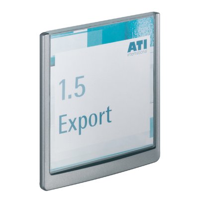 Plaque de porte Durable Click Sign 149x148,5mm graphite