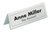 Tafelnaambord Durable 8050 61x150mm transparant