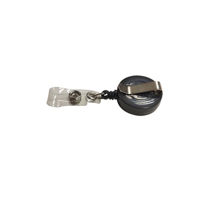 Enrouleur Durable 8152 avec bouton-pression 800mm anthracite
