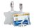 Veiligheidspashouder Durable 8118 open met clip 54x85mm