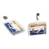 Veiligheidspashouder Durable 8118 open met clip 54x85mm foto