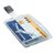 Veiligheidspashouder Durable 8005 dicht met clip 54x85mm