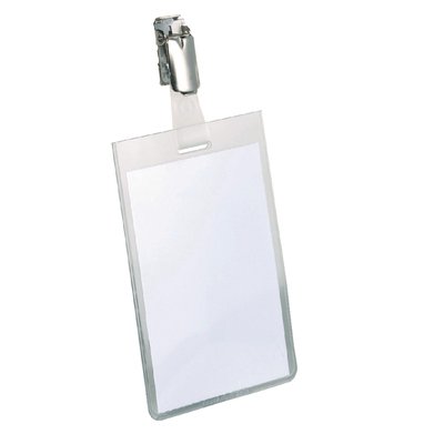 Badge Durable 8002 avec pince portrait fermé 60x90mm
