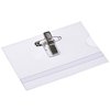 Badge Europel met clip en speld 90x60mm foto