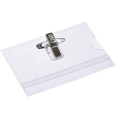 Badge Europel met clip en speld 90x60mm
