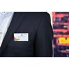 Badge Europel met speld 75x40mm foto