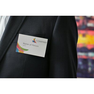 Badge Europel met speld 90x60mm