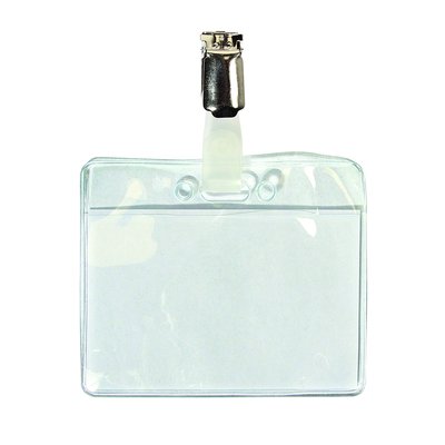 Badge Quantore met clip 60x90mm