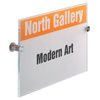 Deurbordje Durable crystal sign 4825 210x297mm foto