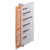 Deurbordje Durable crystal sign 4825 210x297mm foto