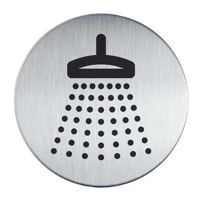 Infobord pictogram Durable 4938 douche 83mm