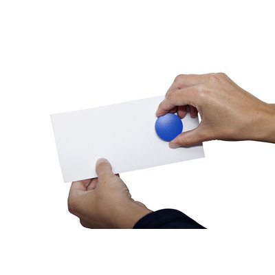 Magneet MAUL Solid 38mm 2500gr blauw 10 stuks