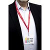 Badge Durable bezoekers 97x86mm 100 stuks foto