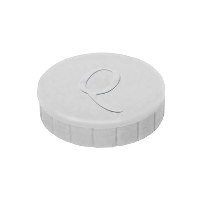 Magneet Quantore 20mm 300gram wit 10 stuks