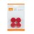 Aimant Nobo 30mm rouge 4 pièces