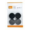 Aimant Nobo 38mm noir 4 pièces Photo