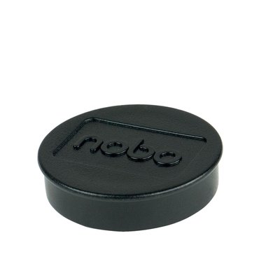 Aimant Nobo 38mm noir 4 pièces