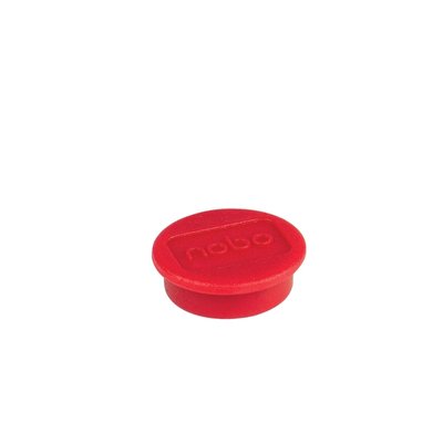 Aimant Nobo 38mm rouge 4 pièces