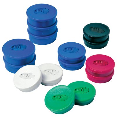 Aimant Legamaster 30mm 850g rouge 10 pièces