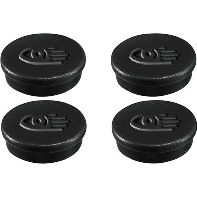 Aimant Legamaster 30mm 850g noir 4 pièces