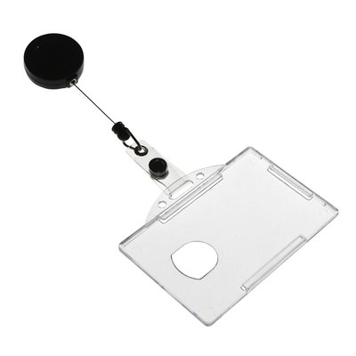 Pashouder Europel open met afroller 54x85mm